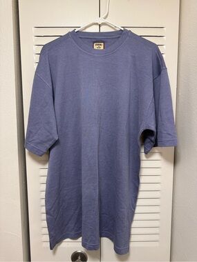 Tommy Bahama Short-Sleeve Silk Tee in Slate Blue